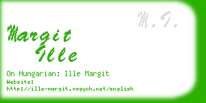 margit ille business card